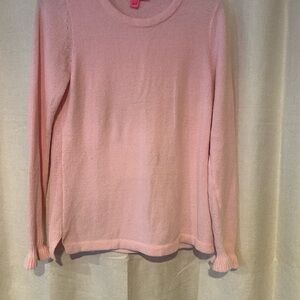 Lilly Pulitzer Soft Pink Crew Neck Sweater